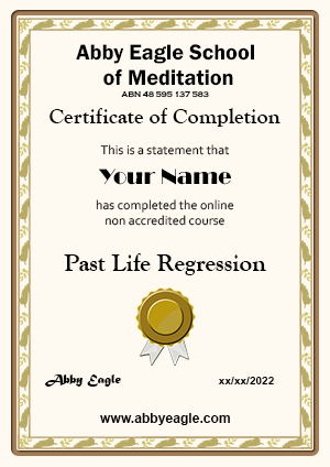 online certificate past life regression