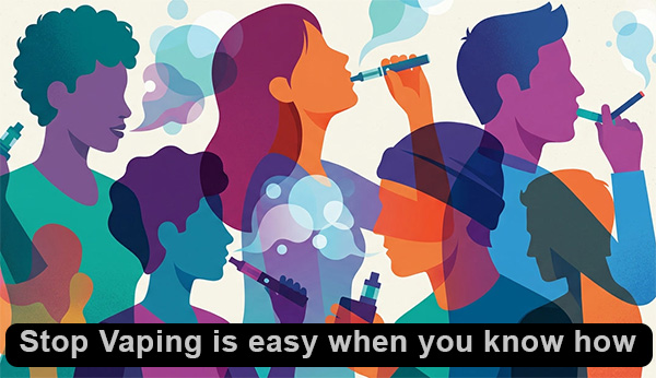How to stop vaping and e-cigs
