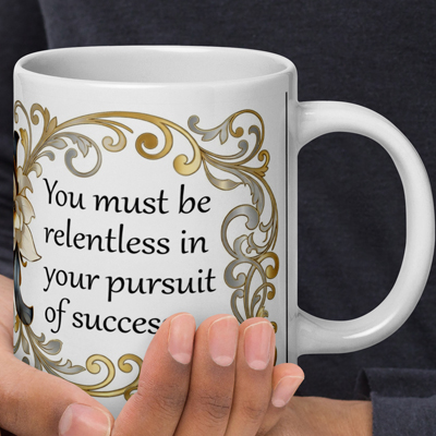 inspirational coffee mug
