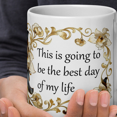 inspirational coffee mug