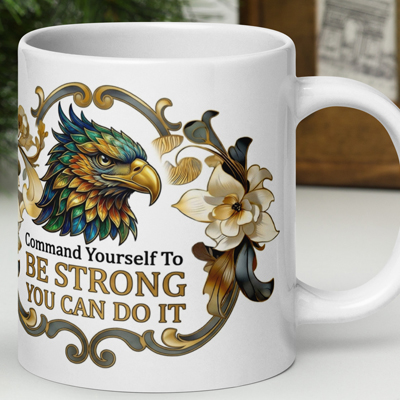 inspirational coffee mug