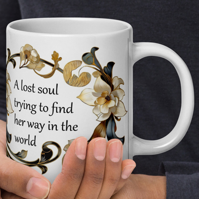 inspirational coffee mug