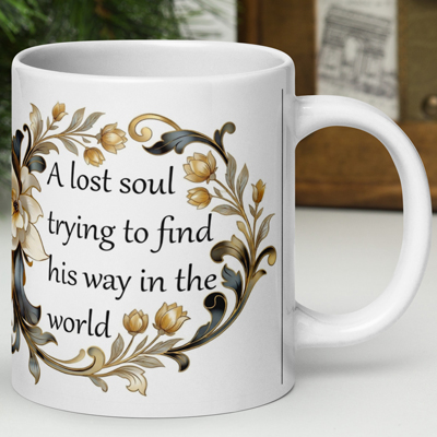 inspirational coffee mug