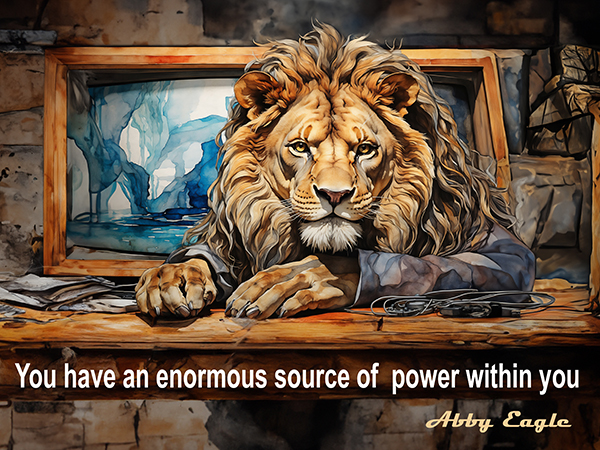 You have an enormous source of power within you