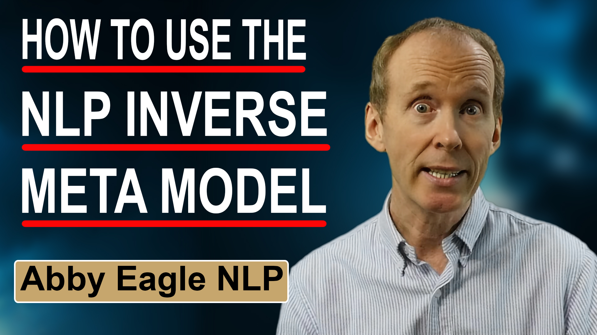 Meta Reverse The NLP Inverse Meta Model Gives You Tools for Persuasion