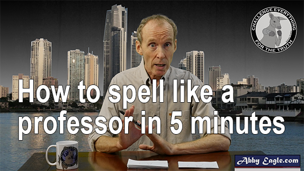 How to spell like a pro using the NLP spelling strategy.